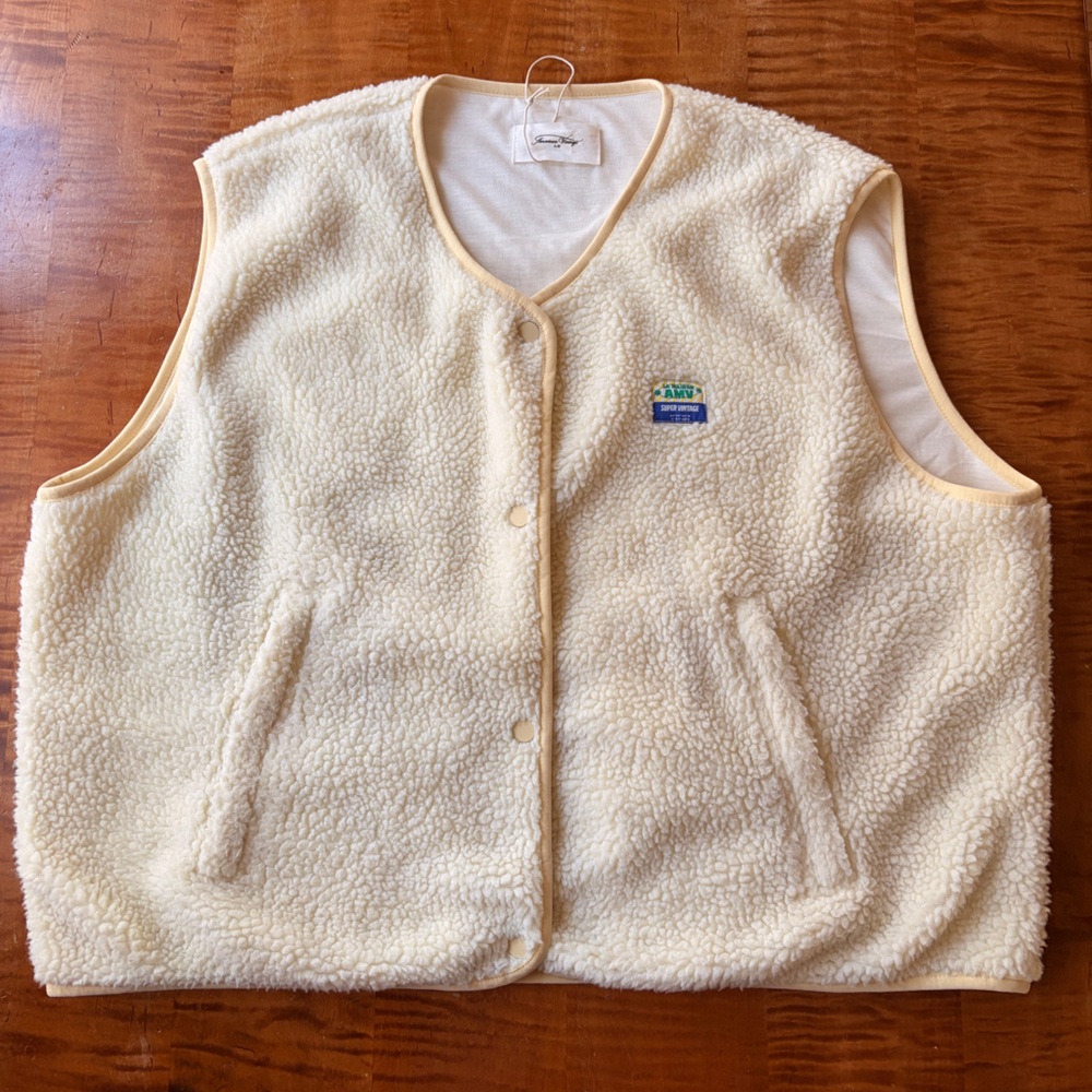 American Vintage Sherpa Vest